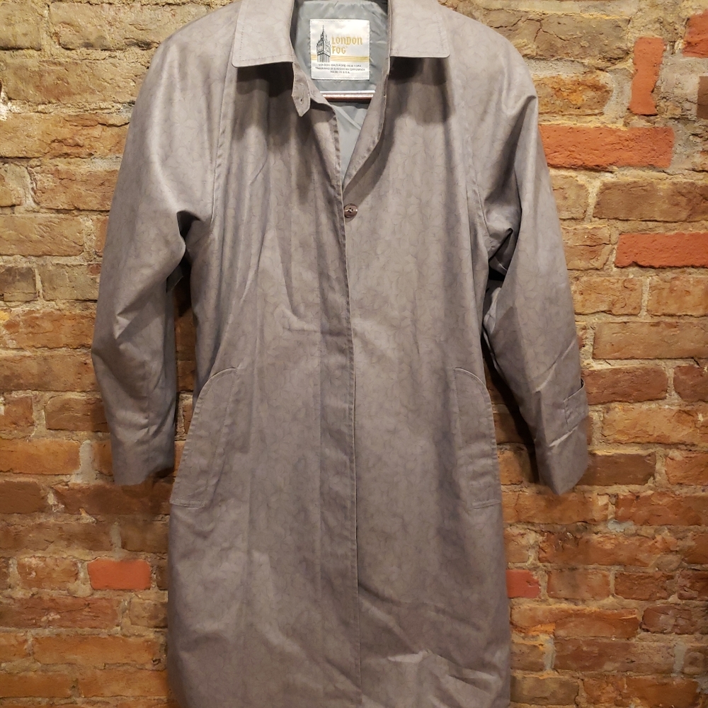 London Fog Raincoat Womens 12P